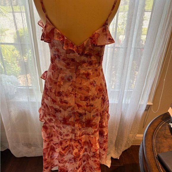 Floral Ruffle Dress - Picture 2 of 5